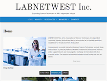 Tablet Screenshot of labnetwest.asn.au